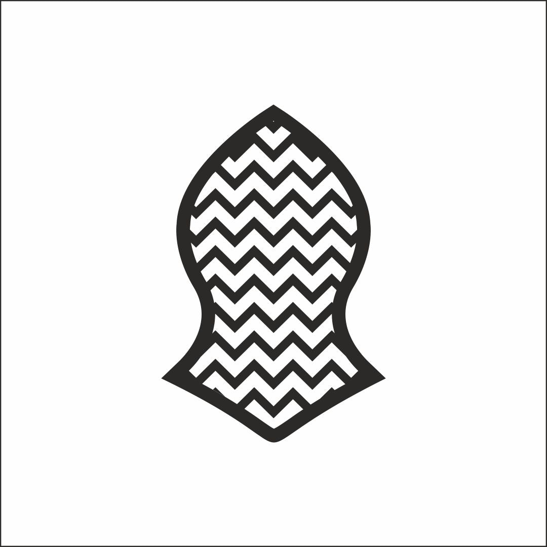 Nalain Pak Badge in Aala Hazrat Pattern | MOQ 30