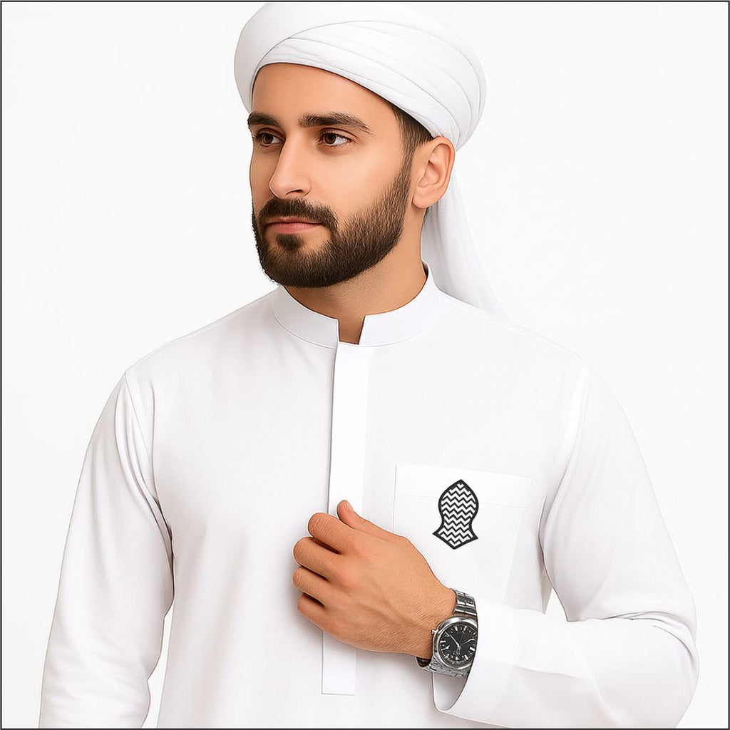 Nalain Pak Badge in Aala Hazrat Pattern | MOQ 30