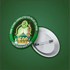 Customized Button Badge Eid Milad UL Nabi (S.A.W) in Elegant Green Color | MOQ 50
