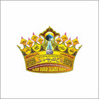 Huzoor Tajushshariya crown (taj) badge MOQ30
